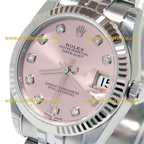 rolex donna in offerta|sorelle ronco rolex.